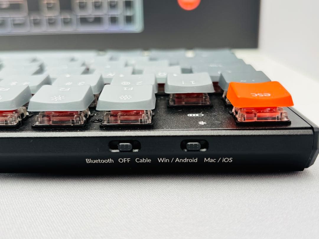 Keychron K5 ロープロファイル　ワイヤレス　メカニカルキーボード★US