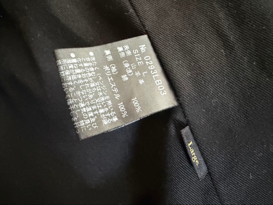 ヒステリックグラマーhysteric grammarライダースジャケットブラック