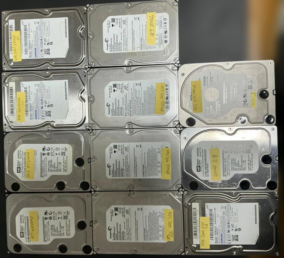 HDD11台（1TB未満/合計7TB/CDI正常のみ）です