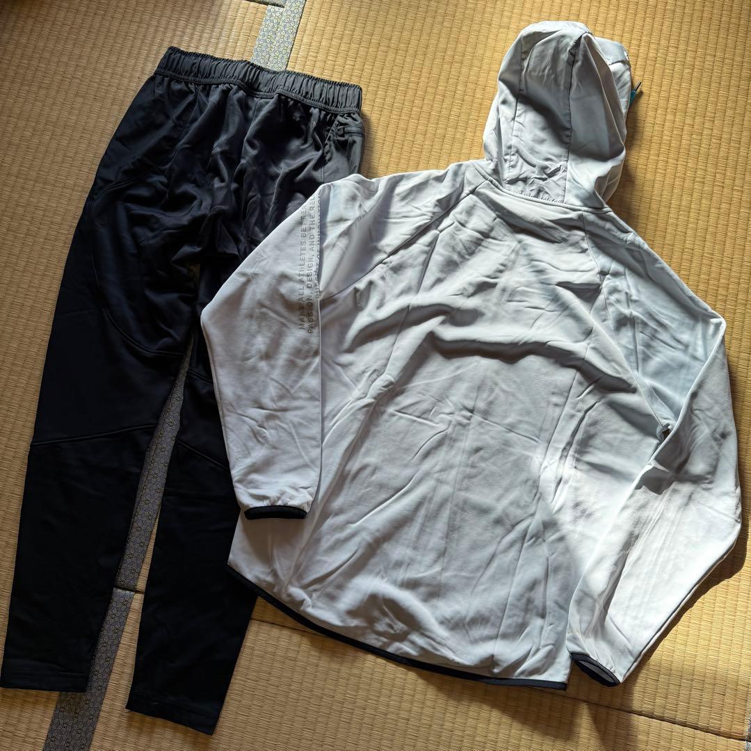 アンダーアーマー ジャージ セットアップ 上下 サイズMD 裏起毛 冬用