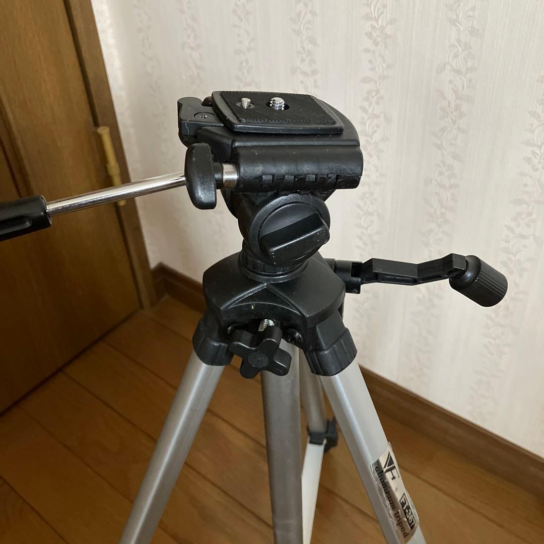 HAKUBA 3段三脚 FT-367    3WAY雲台 アルミ