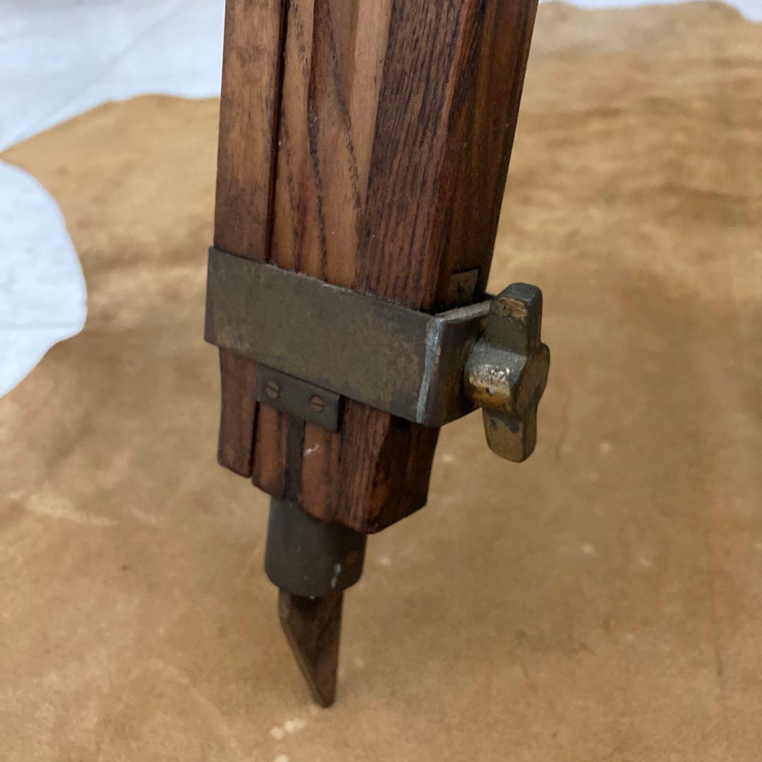 即決価格　ヨーロッパ1939 フィールドスコープ 二眼式 木製三脚 ビンテージ