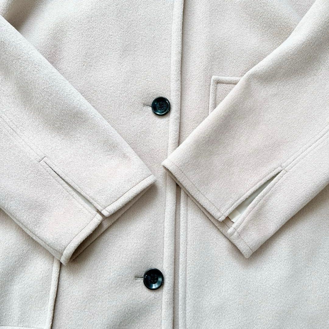 UNOF　SOLID COAT beige　ソリッドコート　ふじあみ　ベージュ