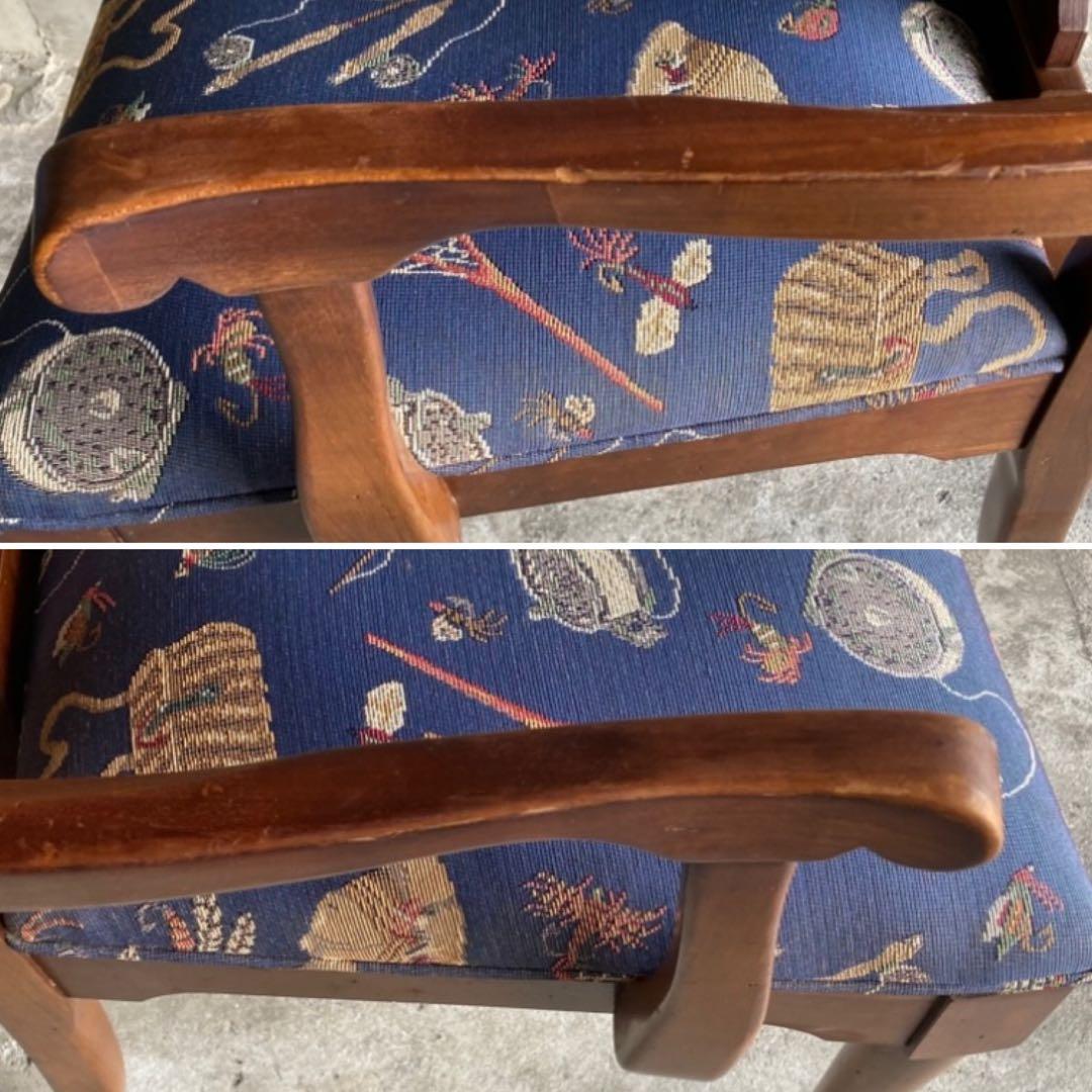 春うらら アメリカ製 スタンレーファニチャー社 チェア 木製 レトロ 2脚