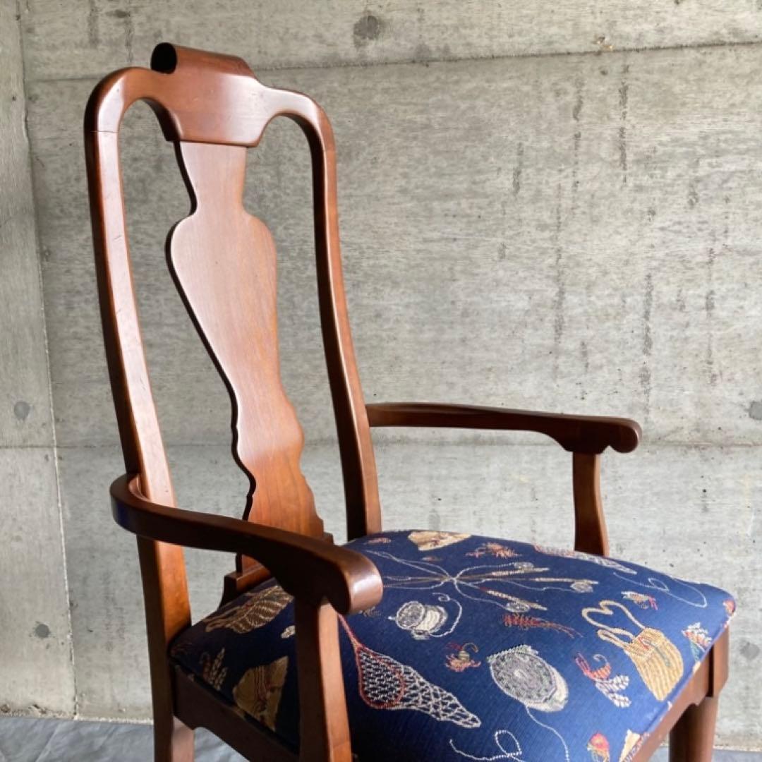 春うらら アメリカ製 スタンレーファニチャー社 チェア 木製 レトロ 2脚