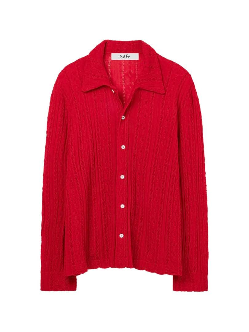 M*y様 Sefr (セファ) Riku Shirt Ruby Merino