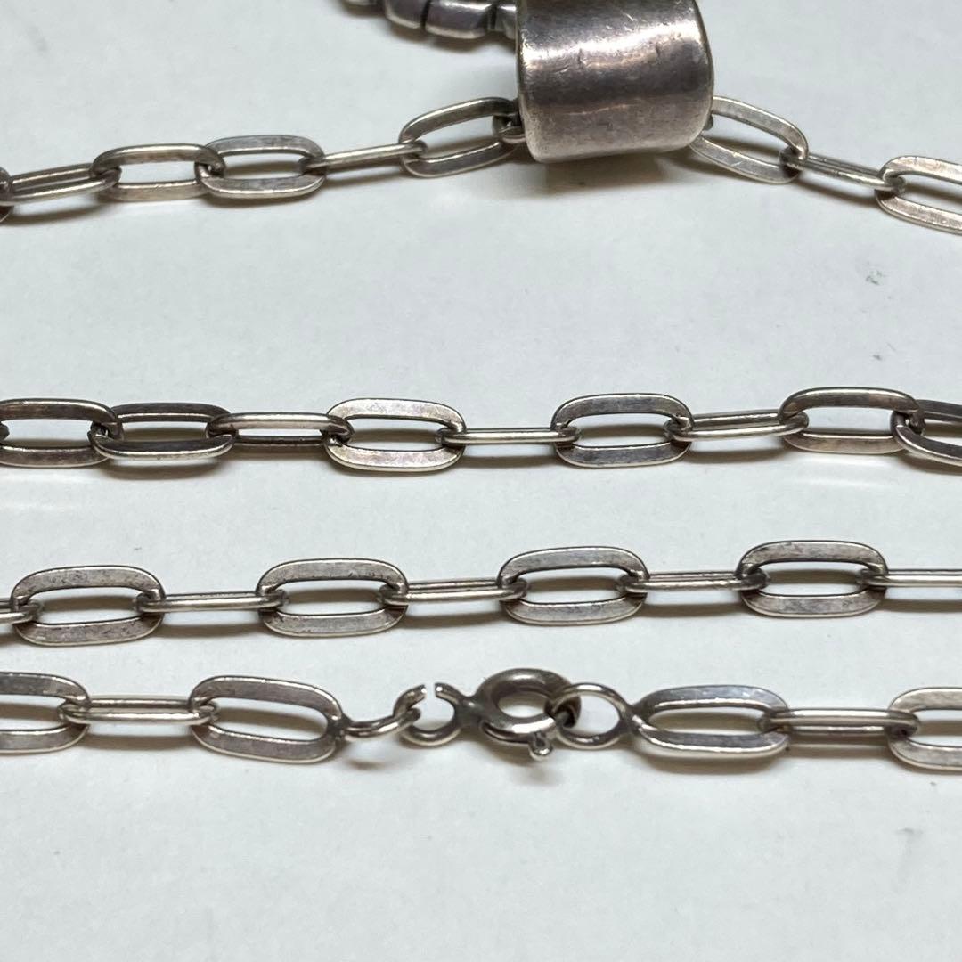 シルバーペンダント　ターコイズ　925刻印　 25g