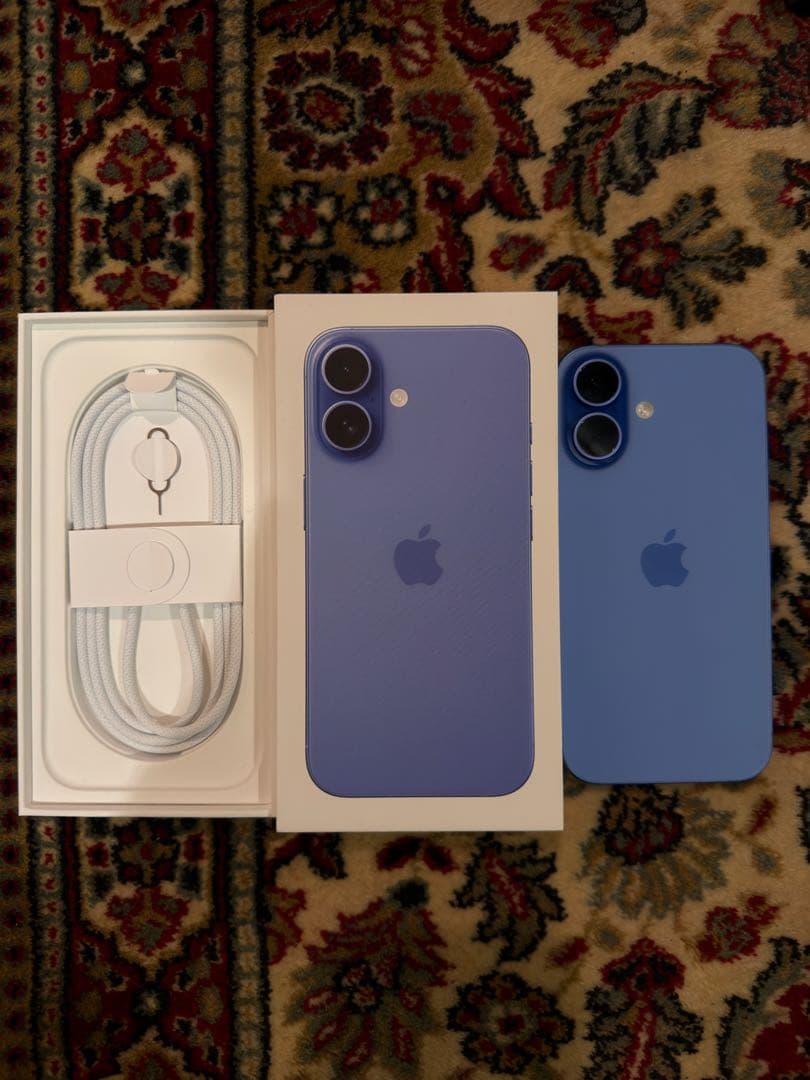 iPhone16 ウルトラマリン 125GB