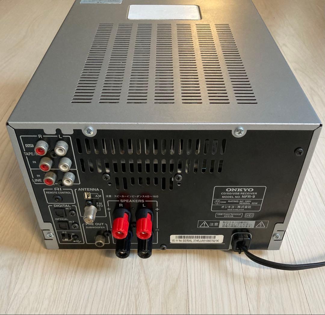 ONKYO オンキョー　上位機種、NFR-9 メンテナンス品