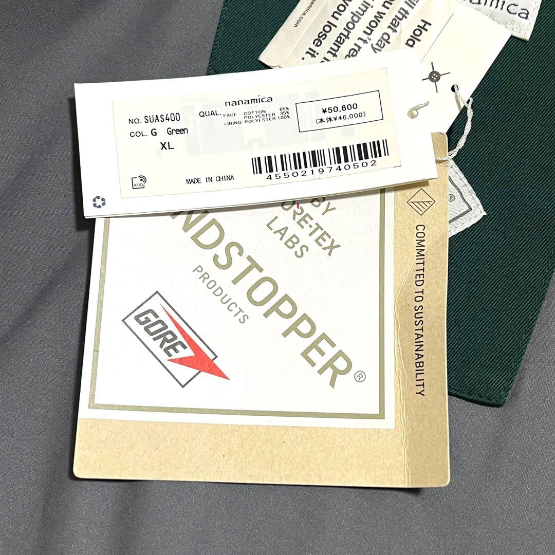 新品　ナナミカ ウインドストッパー ドリズラージャケット スイングトップ