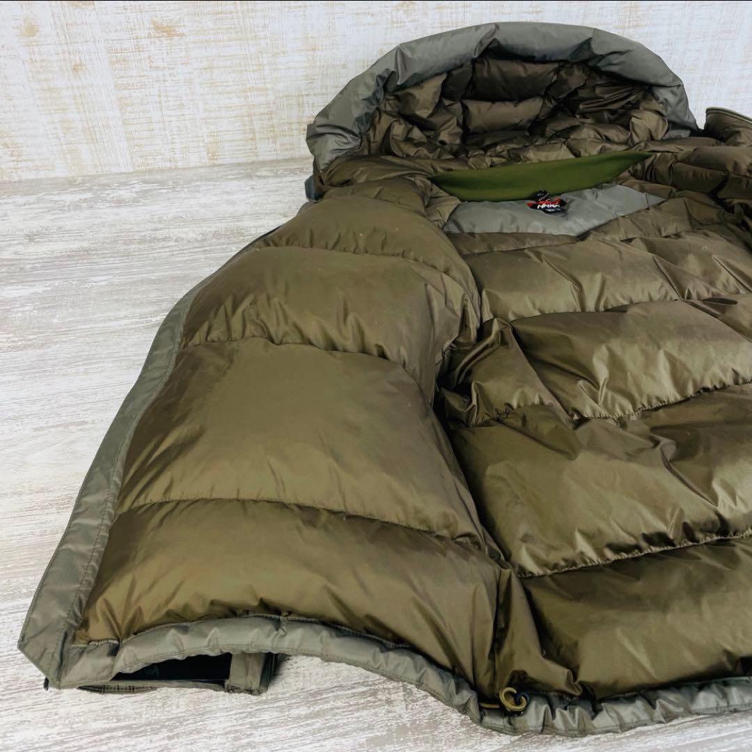 【極美品】NANGAナンガ　オーロラテック　ダウンジャケット　モカグレー　【L】