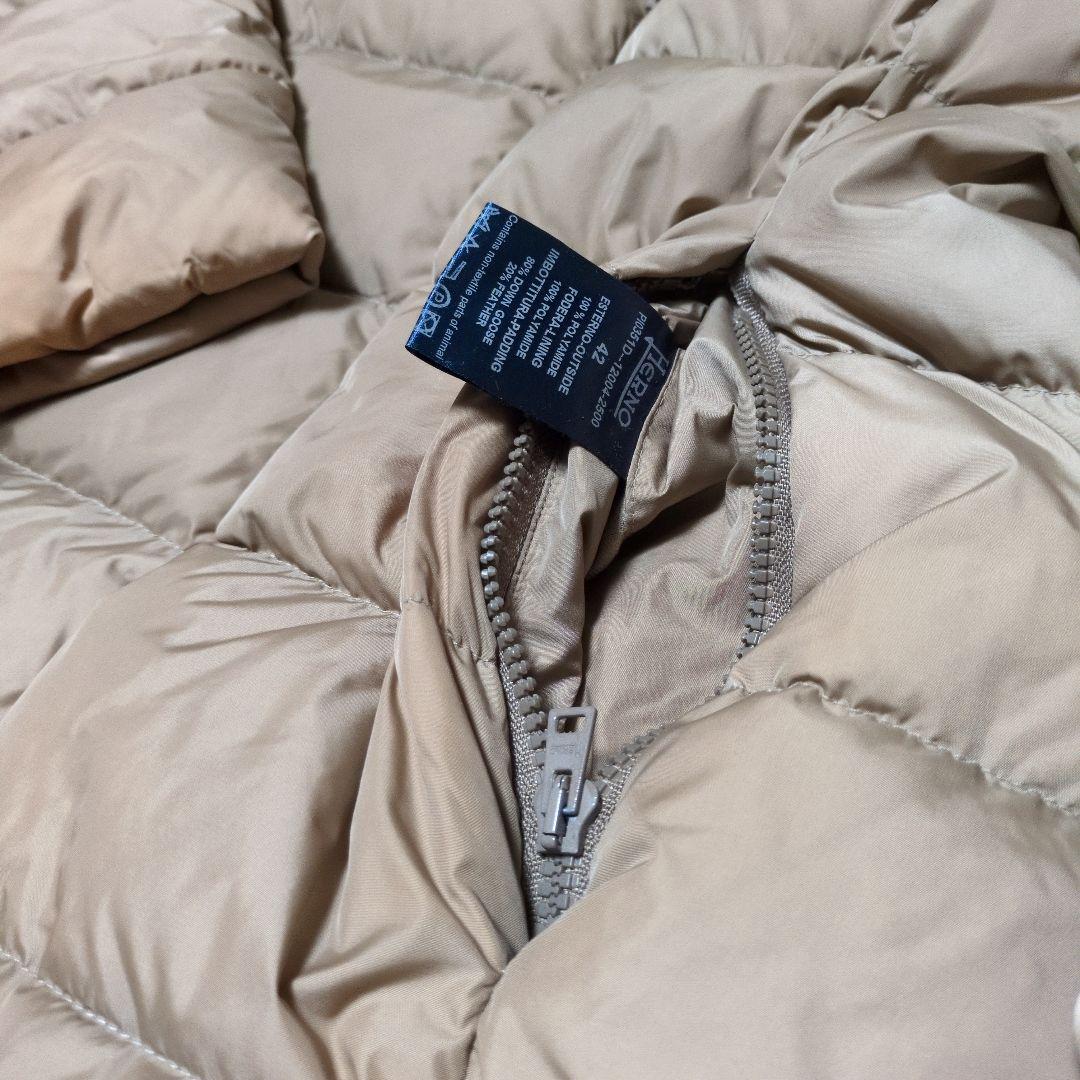 HERNO　ヘルノ　ダウンコート　ロングコート　42