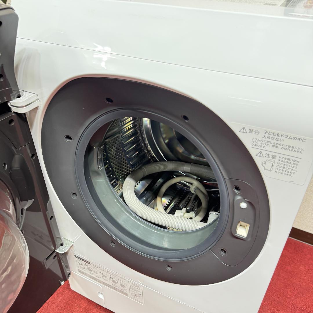 東京23区送料無料　美品シャ－プドラム洗濯乾燥機　2020年製　清掃/除菌済