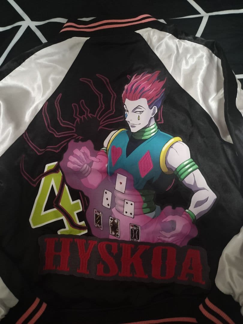 HYSKOA スカジャン ヒソカスカジャン　キャラクタープリント