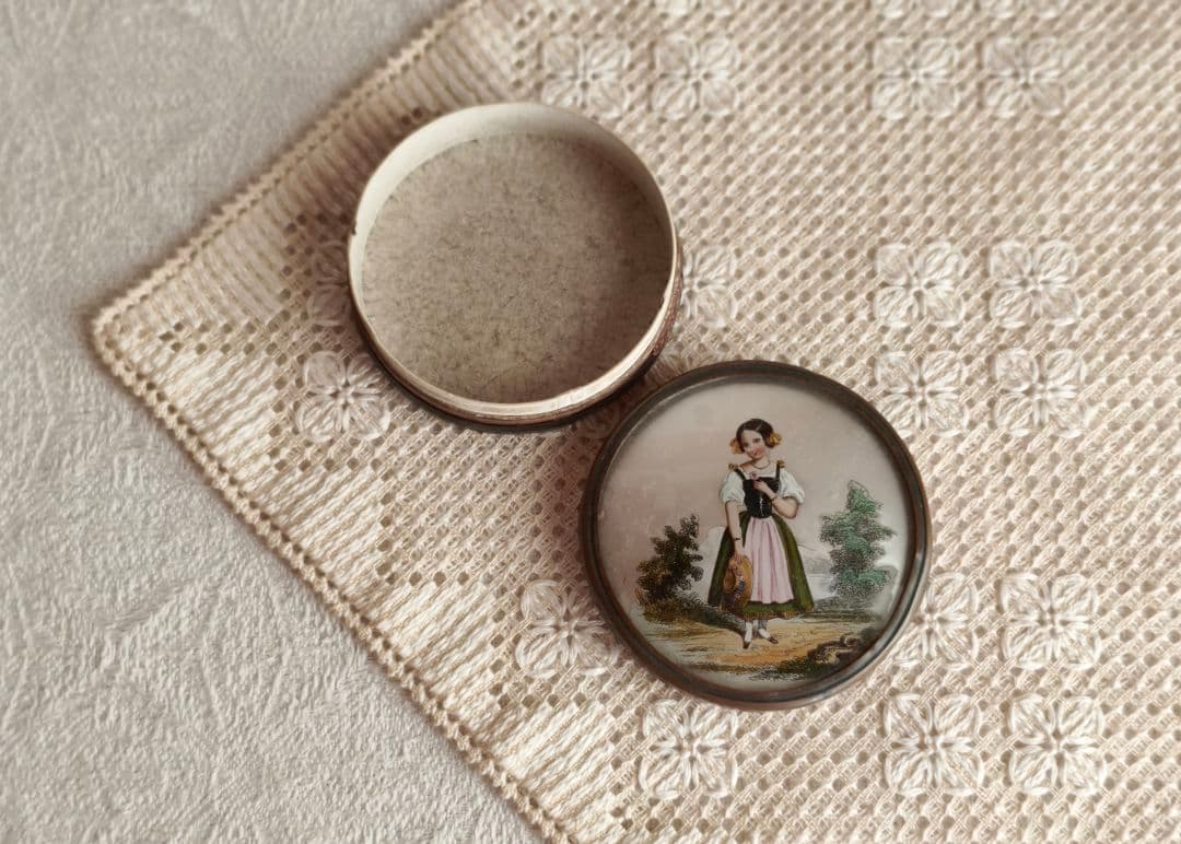 【プップさま】antique box ୨୧ 19世紀の古い古い ボンボニエール