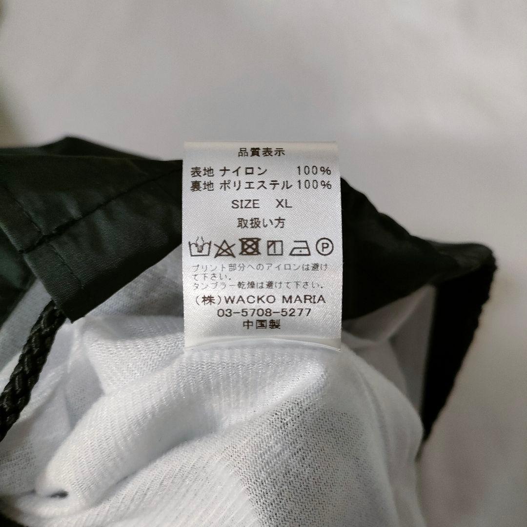 下げ札付き ワコマリア×舐達麻×ハイタイムス プリント コーチジャケット XL