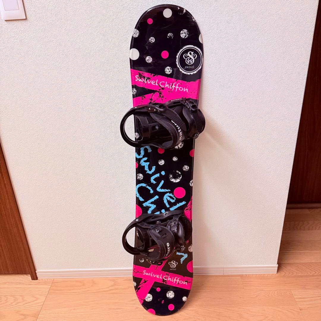 Swivel スノーボード　natureビンディング　キッズ　108-110cm