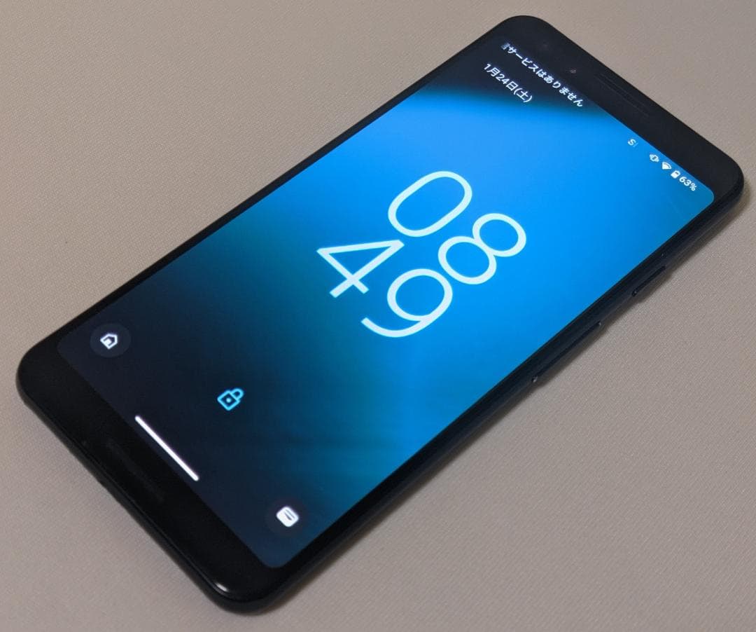 Google Pixel 3 ブラック 本体 Android15化済