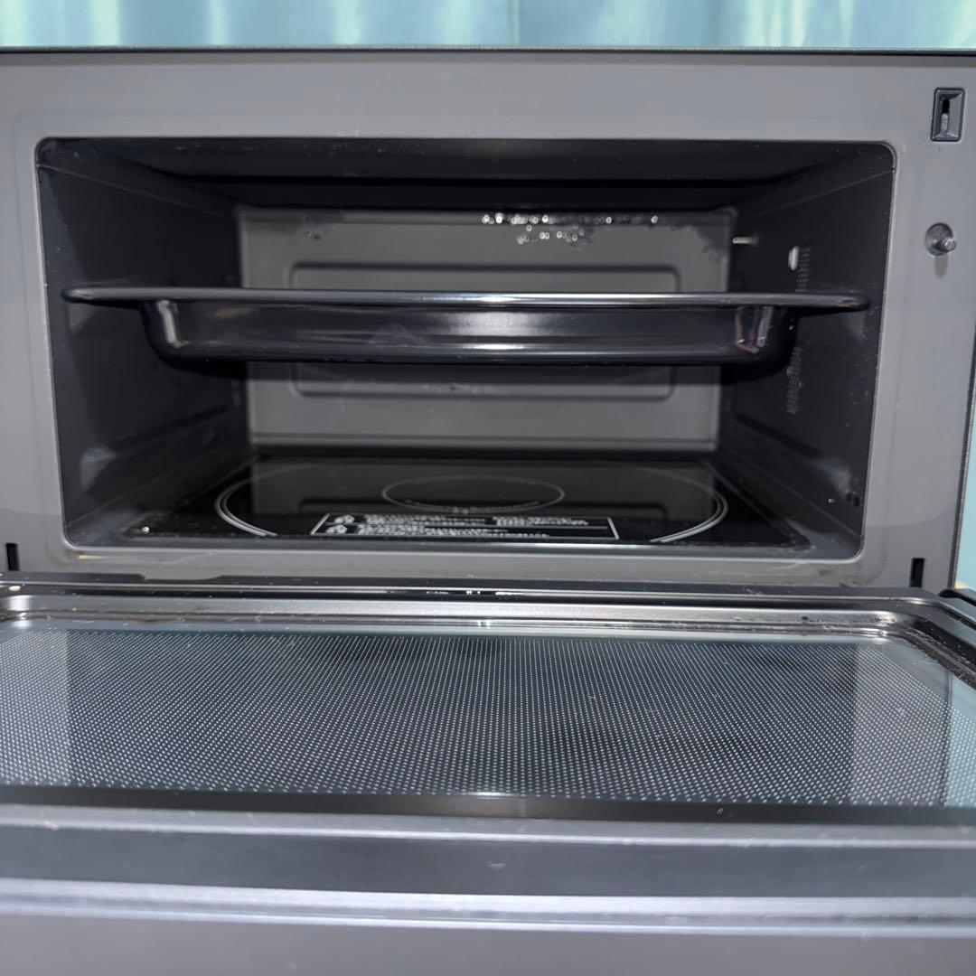 極美品 BALMUDA K09A-BK 動作良好 角皿付【A-197】