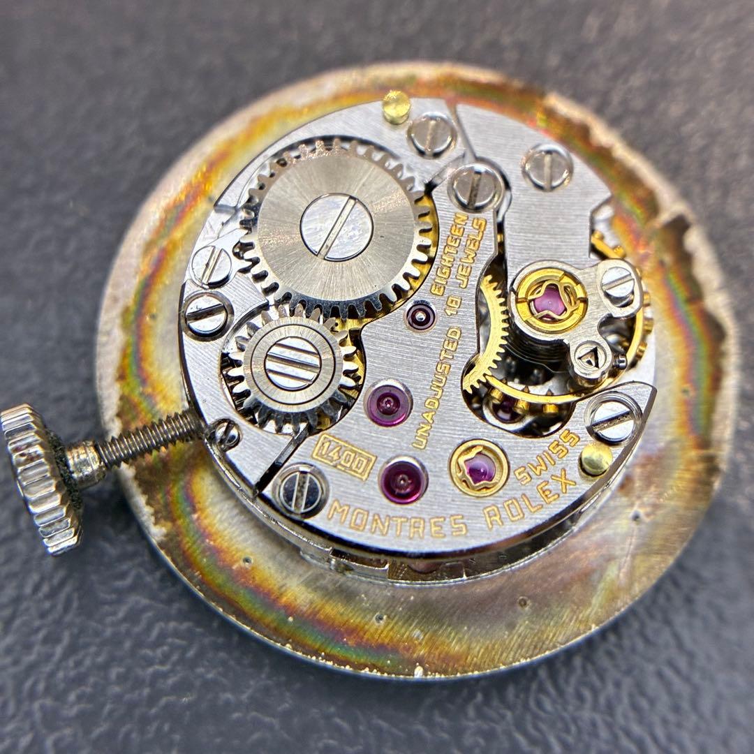 ゼ*ー様 不動　ロレックスキャリバー　cal.1400　ムーブメントプレジョン