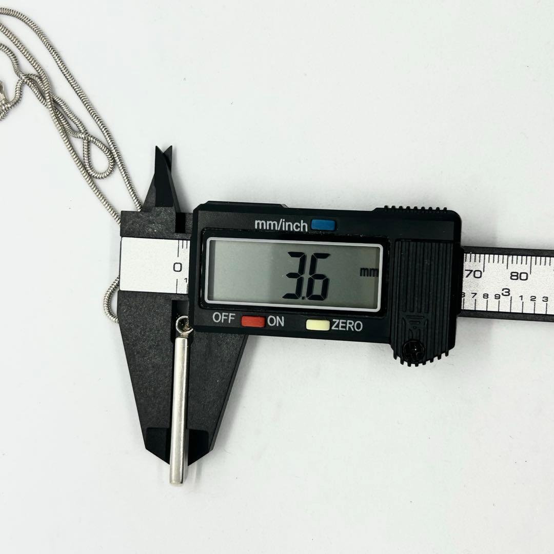 ティファニー❤️ナローバーネックレス SV925 社外スネークチェーン約42cm