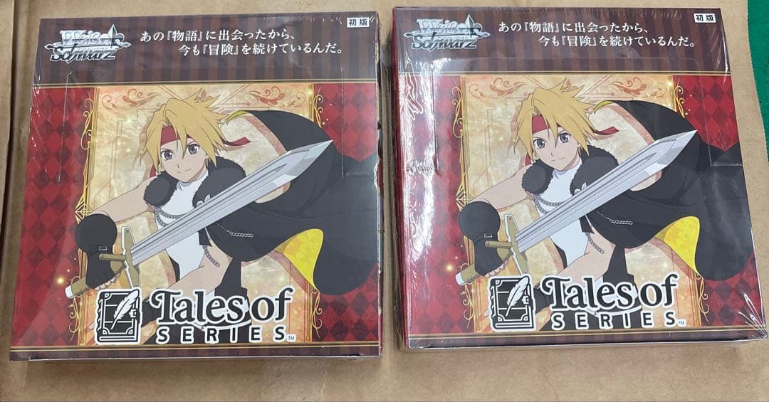 ヴァイスシュヴァルツ テイルズオブシリーズ 初版未開封2BOX　※シュリンク付