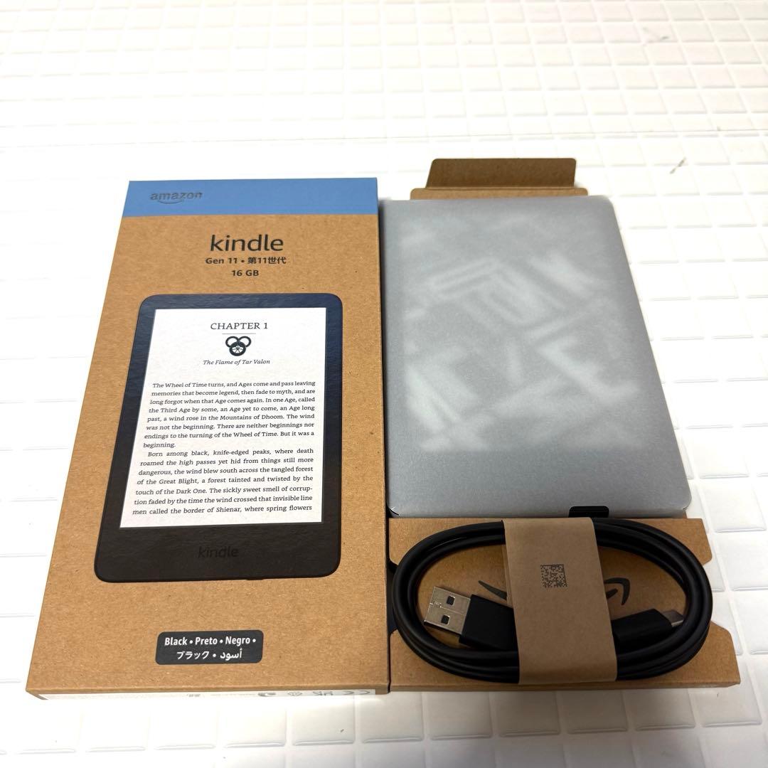 【美品☆】Kindle 第11世代 (2024) ブラック 16GB 広告なし
