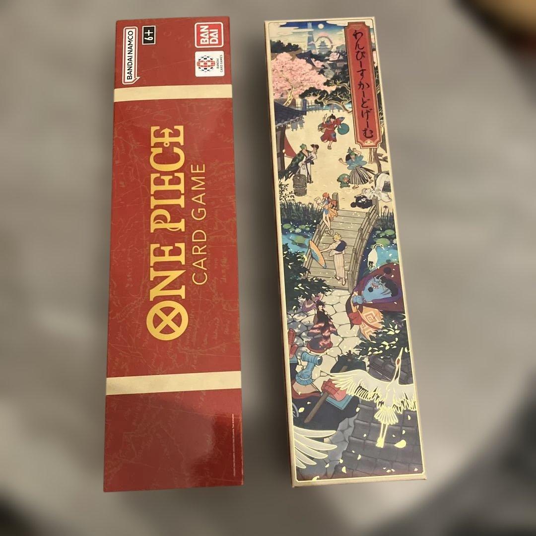 ワンピース 1stanniversary海外 プレイマット　ストレージボックス