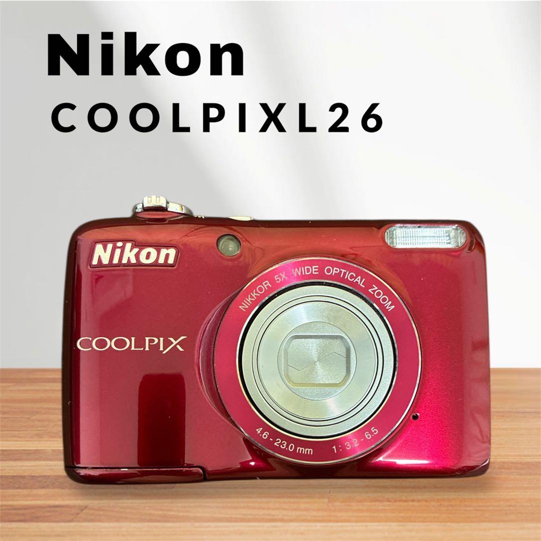 タイムセール！【良品】Nikon coolpix L26 単3電池駆動