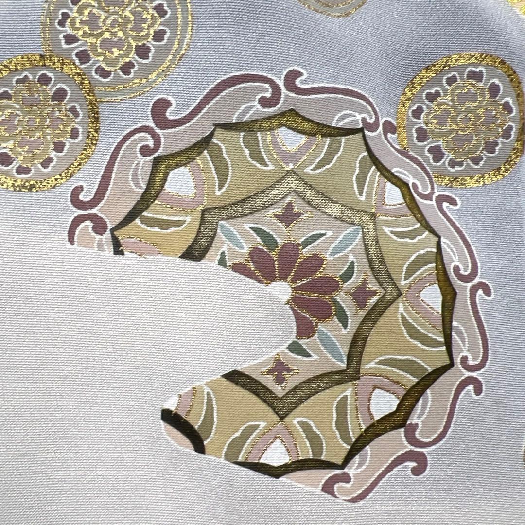 作家もの　色留袖　金駒刺繍　鳳凰紋　華紋　唐花　比翼付き　着物　033a d