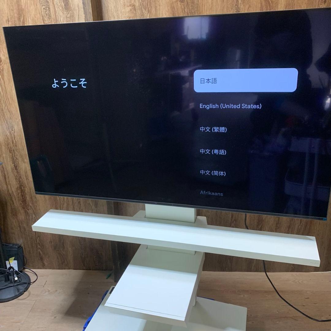 J049\" SONY 4K有機ELテレビ / WALL V3 スタンド付き