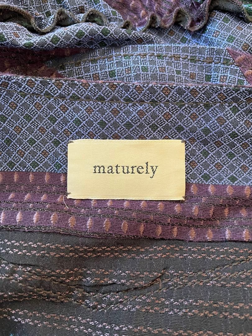 ワンピース maturely / Jacquard Western Dress