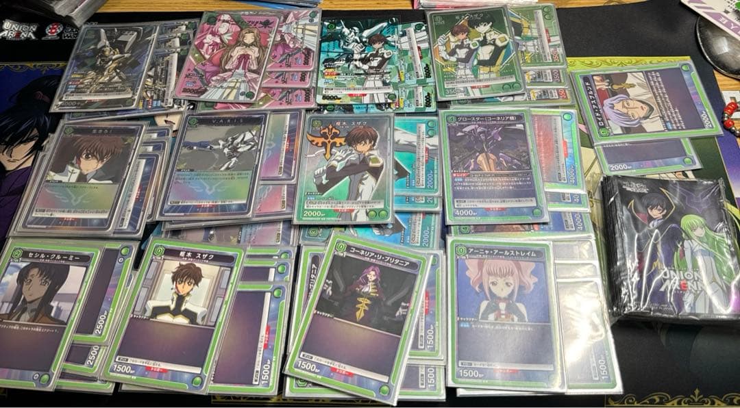 ユニオンアリーナ 引退品　コードギアス デッキ ランスロット フルパラ