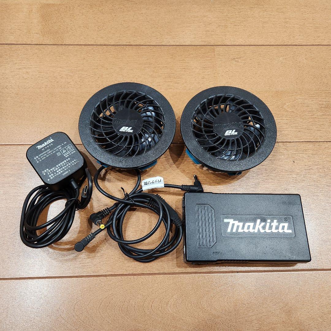マキタ　空調服用　ファンとバッテリー