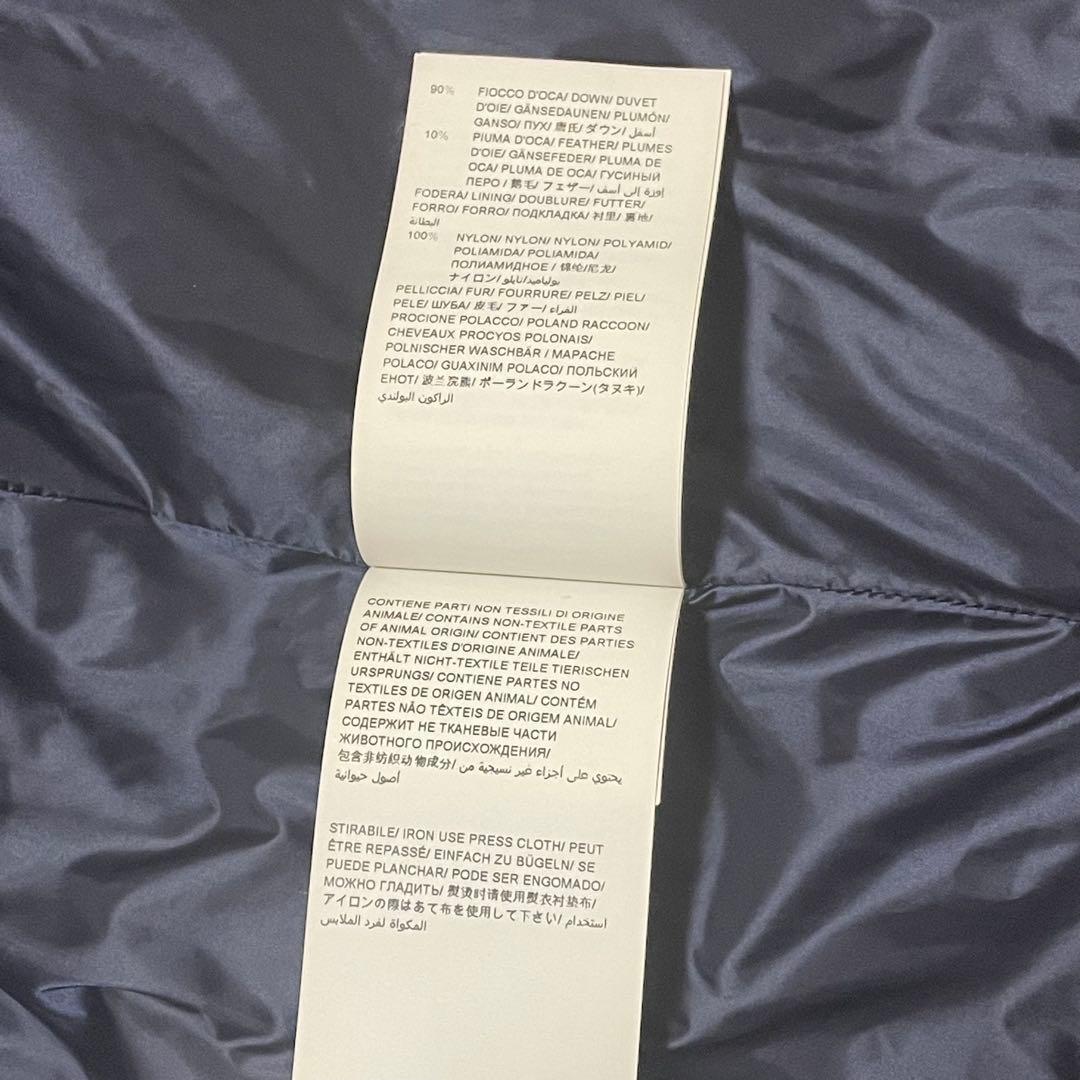 近年　TATRAS タトラス　LAVIANA ラビアナ　ダウン　ネイビー　02