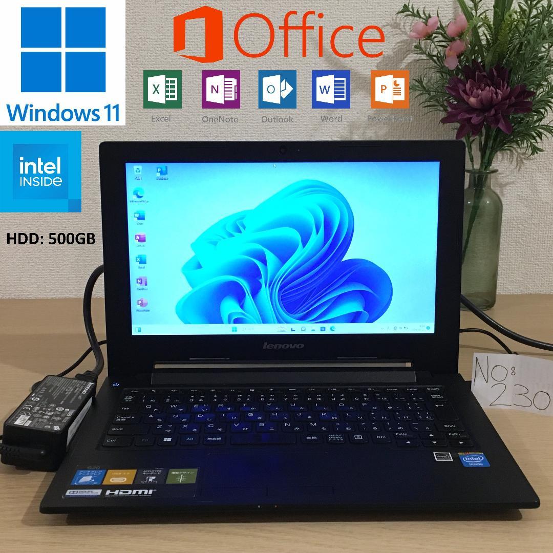 Lenovo S20 Office2024 Win11 ノートPC パソコン
