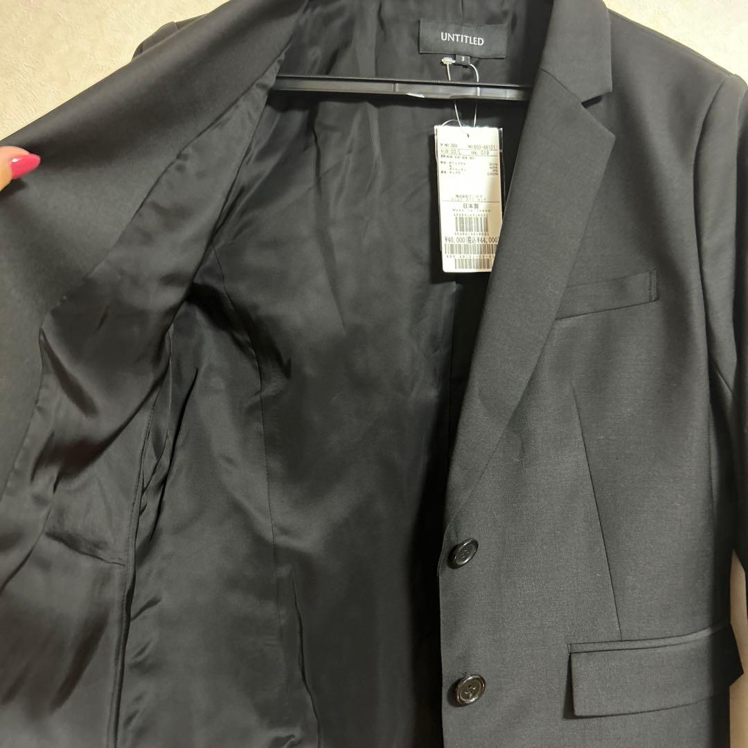 新品未使用UNTITLED アンタイトル スーツ パンツ セット　Lサイズ