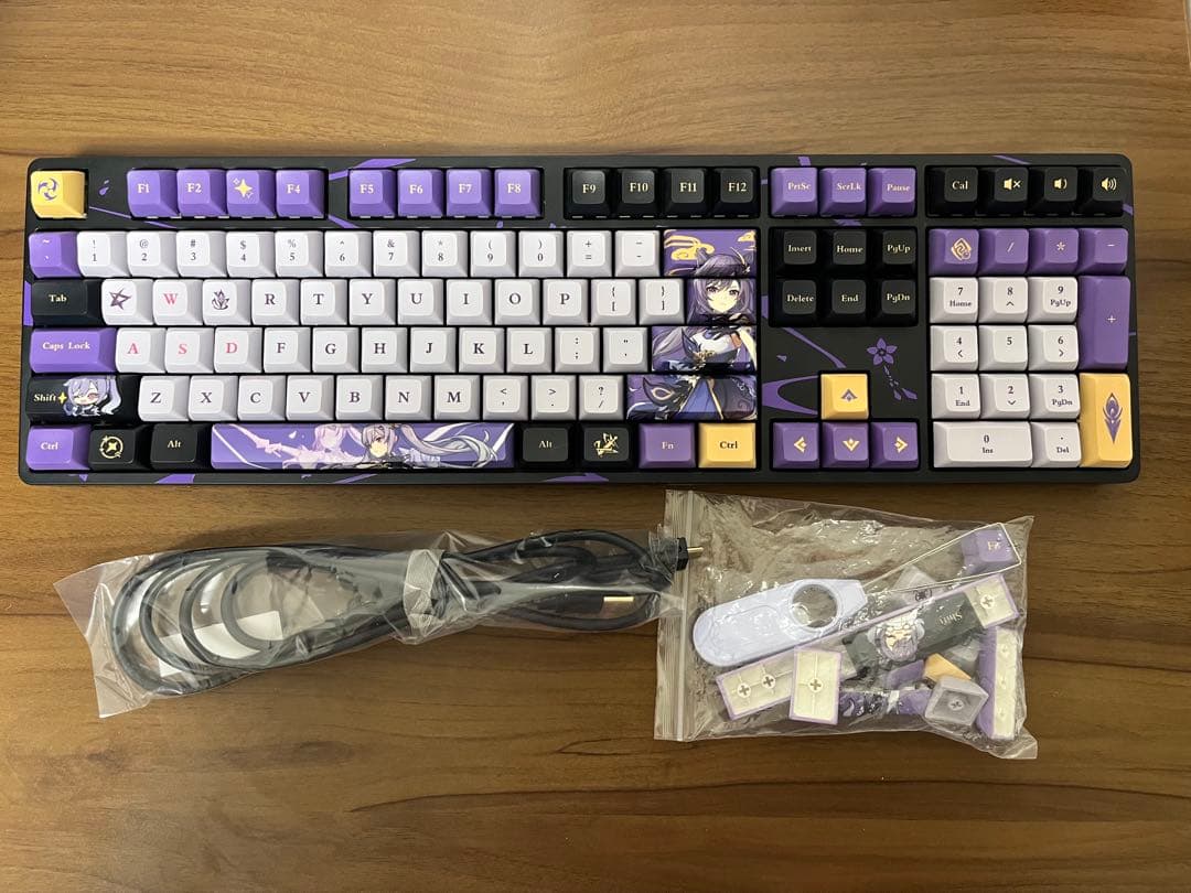 【原神】刻晴疾雷快雨キーボード Genshin