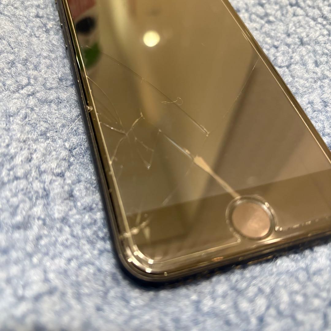 iPhoneSE 第2世代 64GB simフリー ブラック 画面割れ