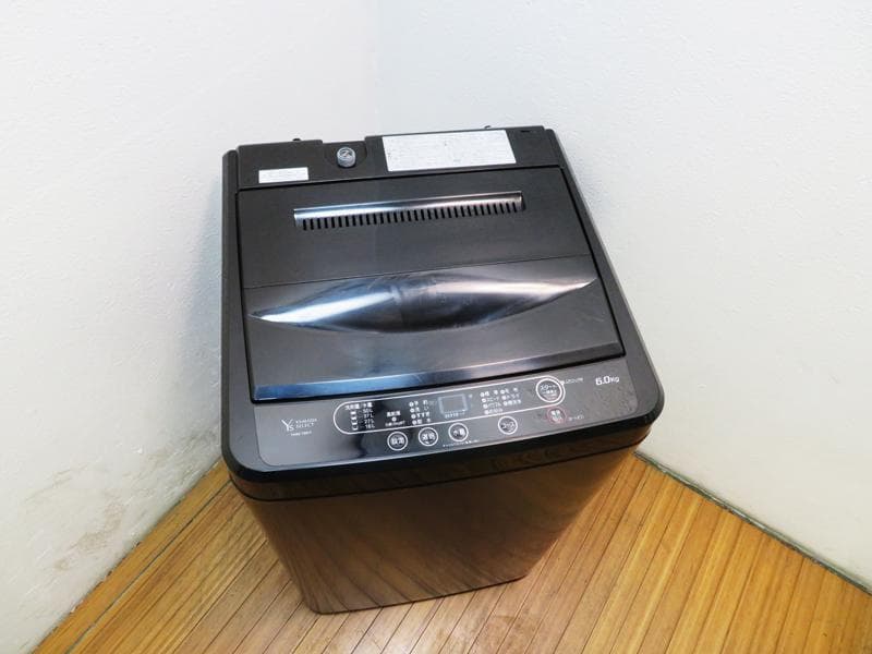 ヤマダ電機 ブラック 6.0kg 洗濯機 2022年製 GS03
