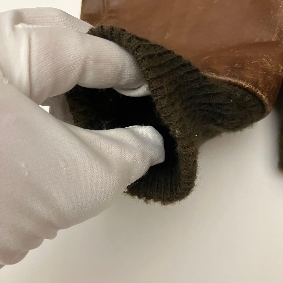 ✨ヴィテージ✨schott レザージャケット　G1 ボアライナー　ブラウン