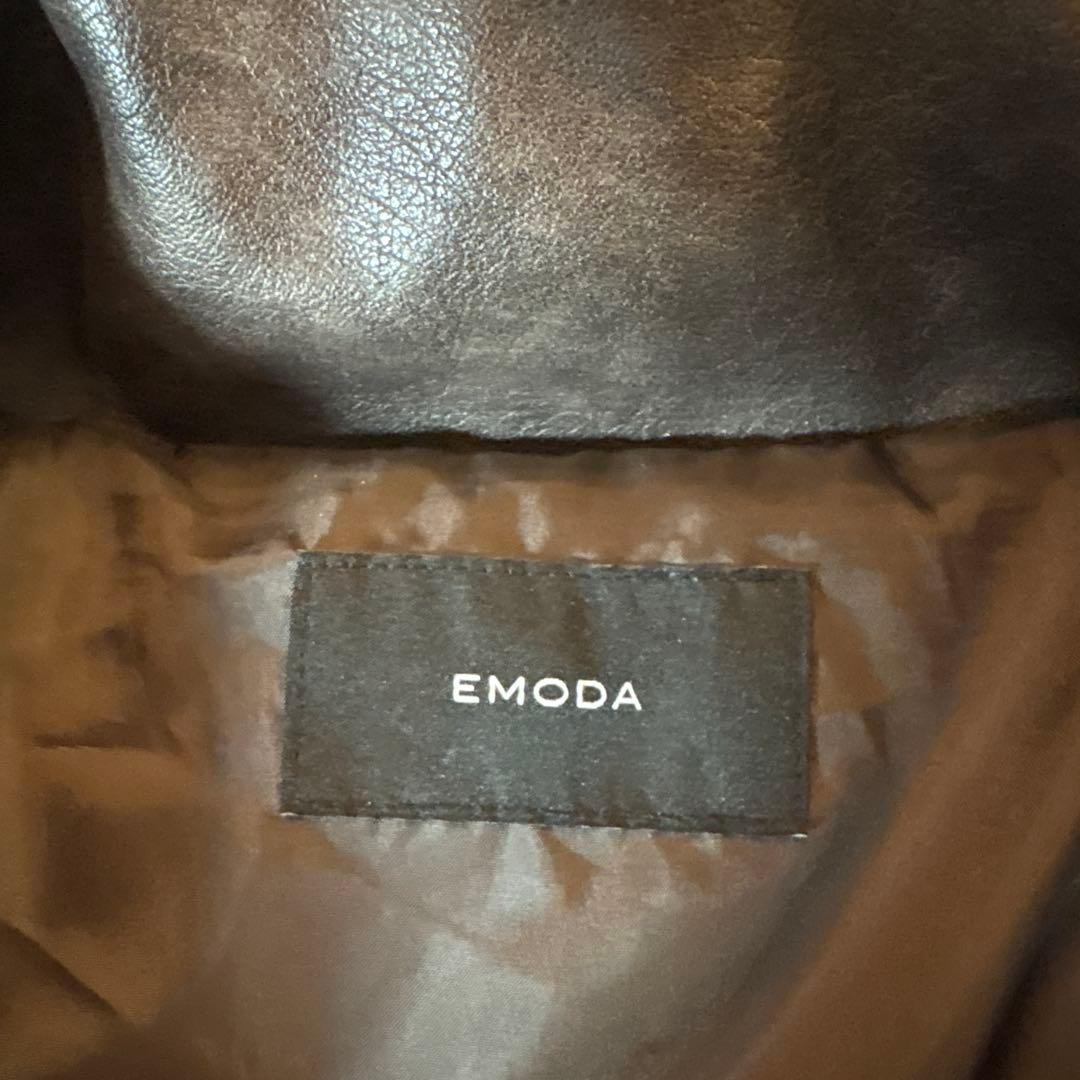 EMODA ダークブラウン ダウンジャケット
