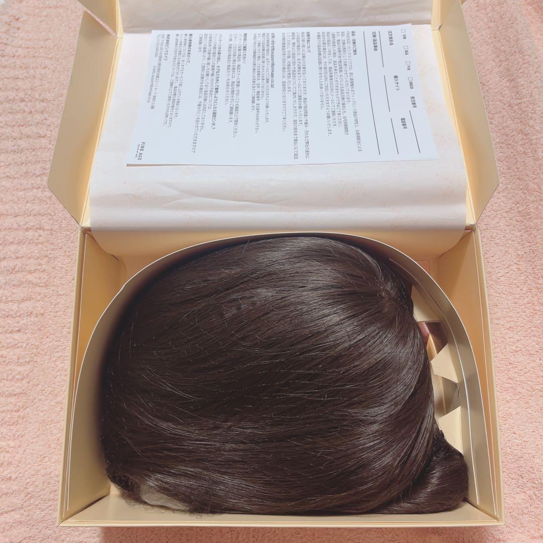 PINK AGE / ピンクエイジ セミ手植えフルウィッグ ハグカット エレナ