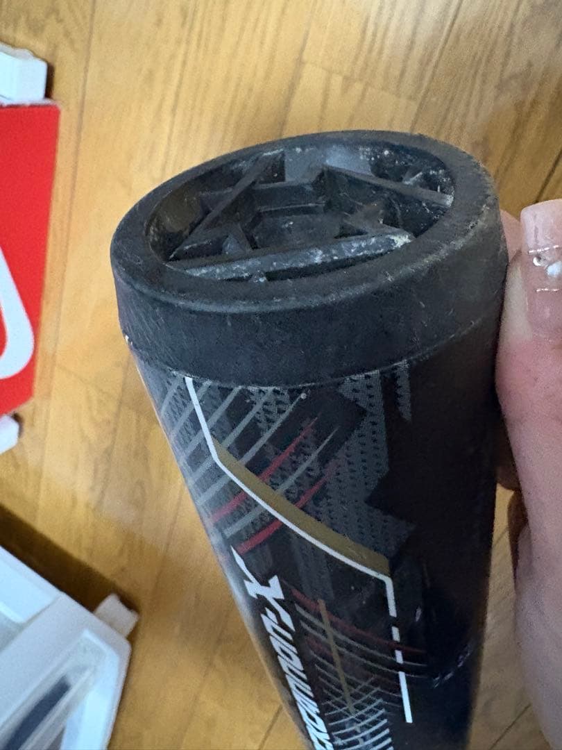 ゼット少年軟式バット カーボン ブラックキャノンＸ BCT75208ケース付