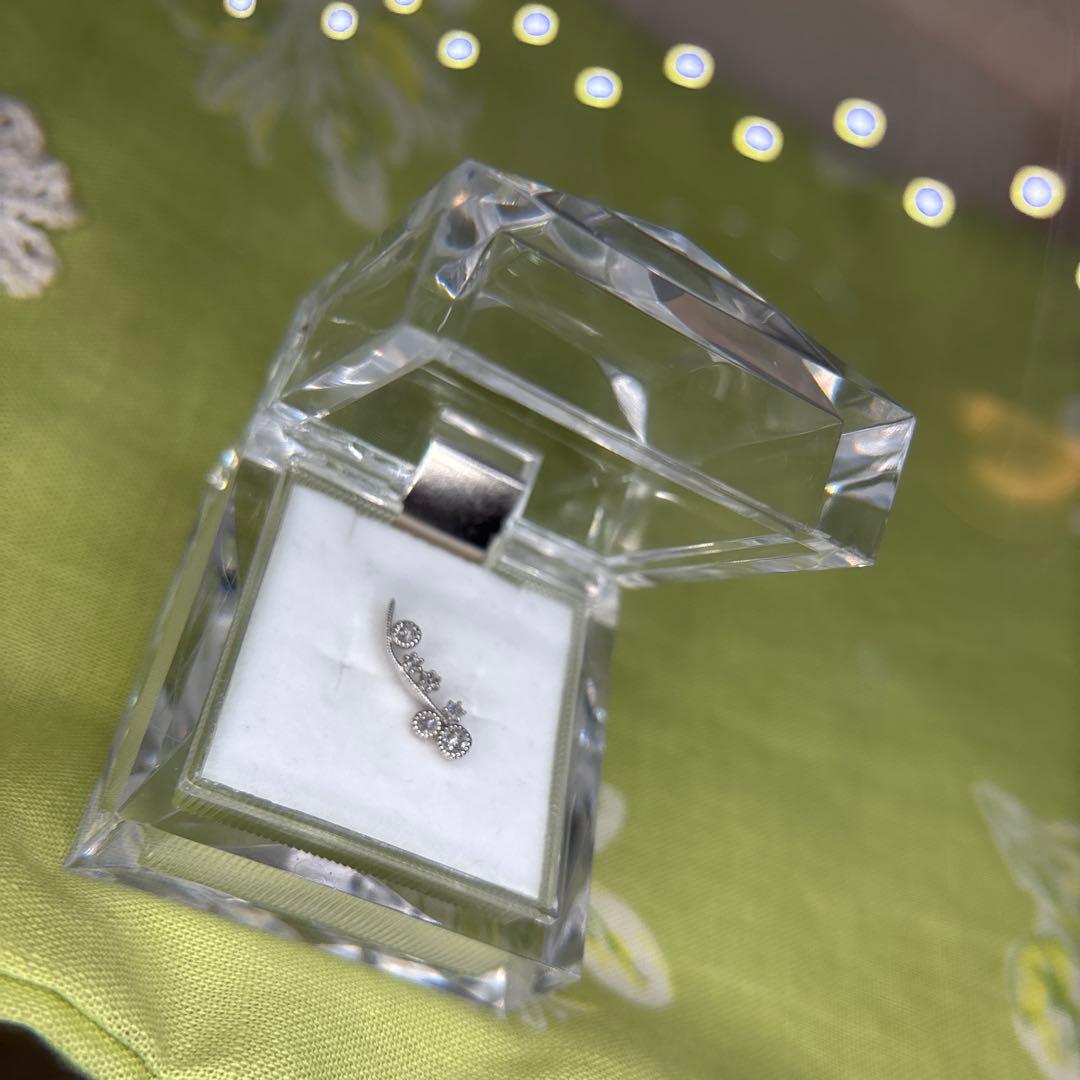 空*様 プラチナ900 ローズカットダイヤモンドペンダントトップ