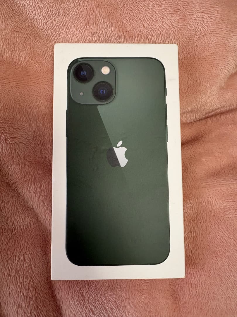 Apple iPhone 13 Mini グリーン 本体+ケース