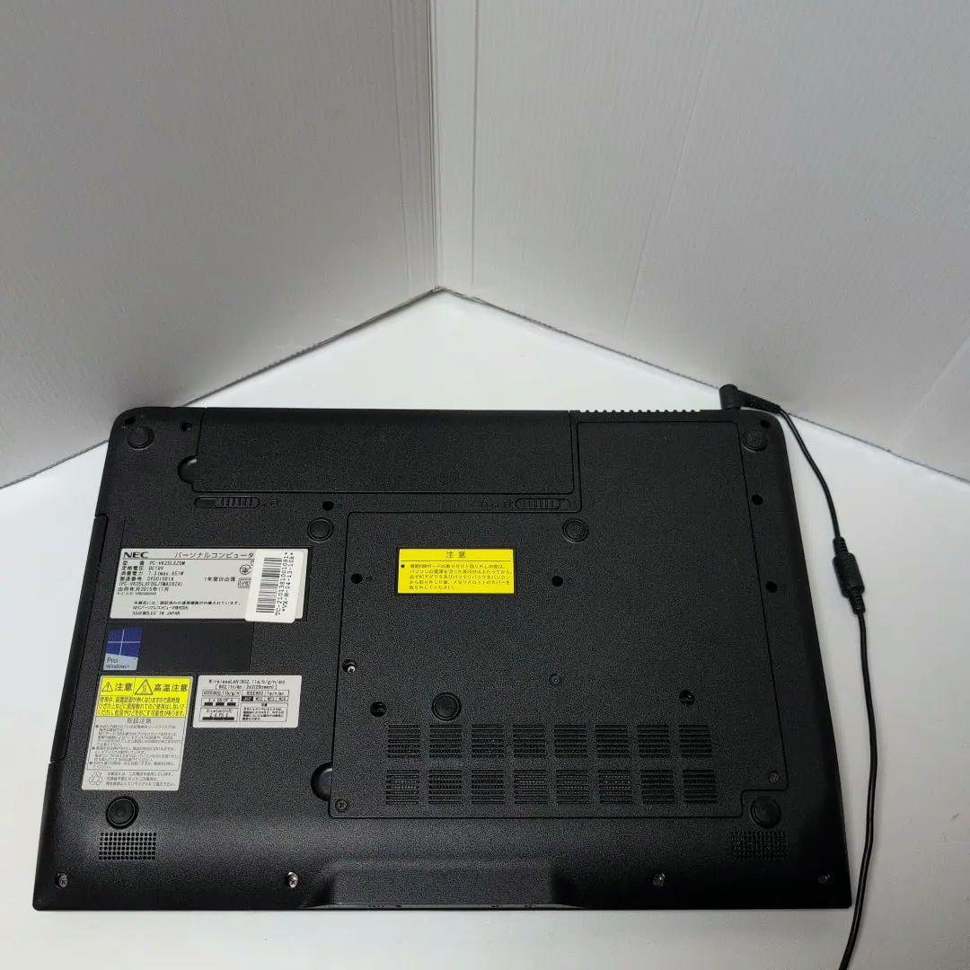 ノートPCたっぷり容量SSD960GB　NEC黒いPC