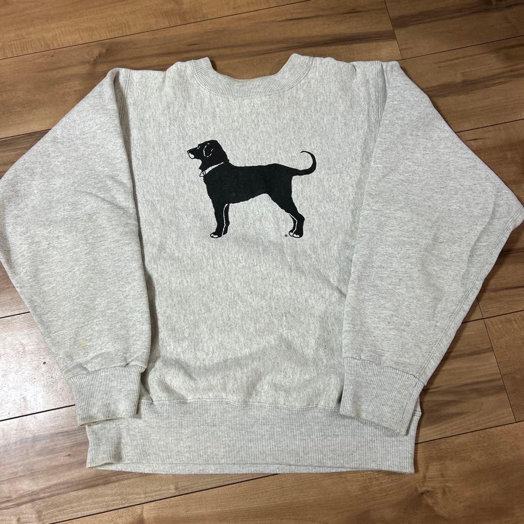 90sUSA製The Black Dog リバースウィーブスウェット Lサイズ