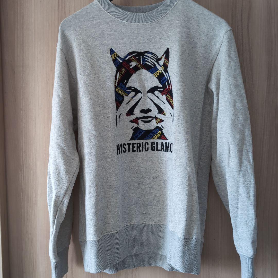 ヒステリックグラマー SEE NO EVIL刺繍 スウェット　02243CS11