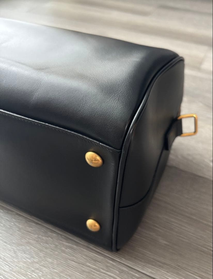 サンローラン・パリ ダッフル6 2way バッグ 黒 エディ期